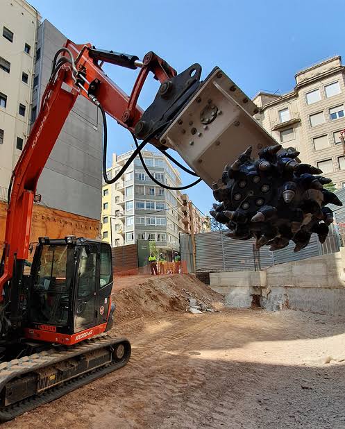 Excavació i fresat en roca Exariser